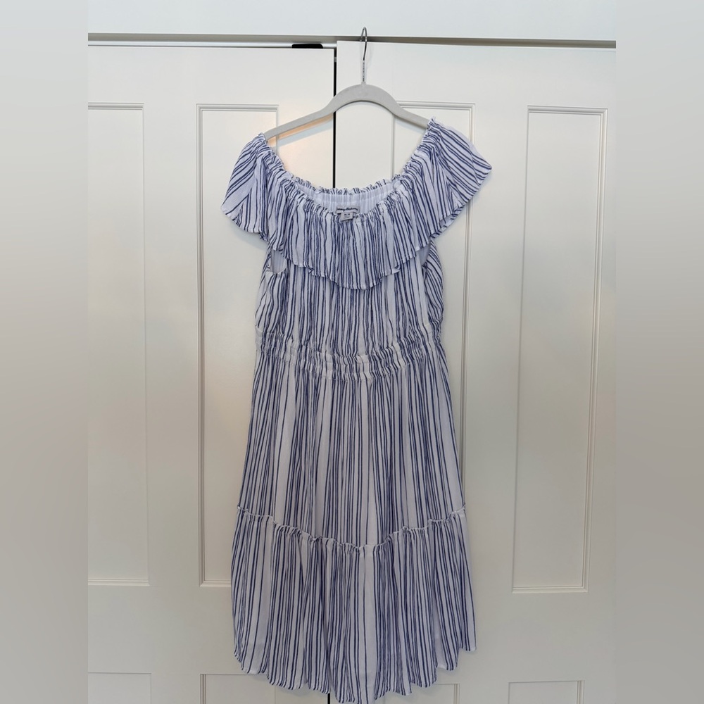 Tommy Bahama Dress in Navy and White